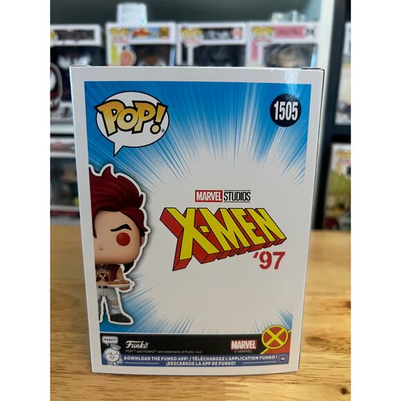 NEW IN HAND LE Gambit w/ Beignets X-Men '97 Funko Pop Bobblehead #1505 Marvel - Picture 3 of 6